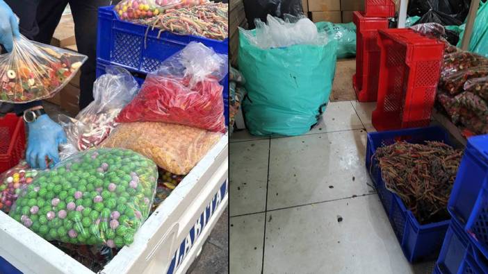 Esenyurt’ta hijyen skandalı: 9 ton şekerleme imha edildi