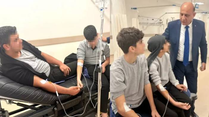 Doğum günü kutlaması kabusa döndü! 10 lise öğrencisi hastanelik oldu