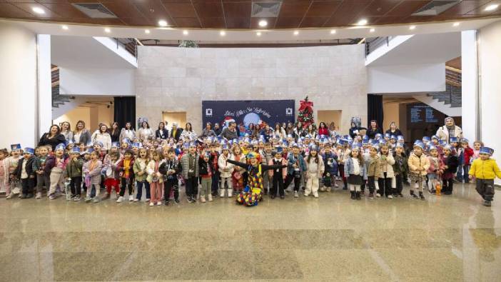 İZSU, yeni yıla miniklerle “Merhaba” dedi