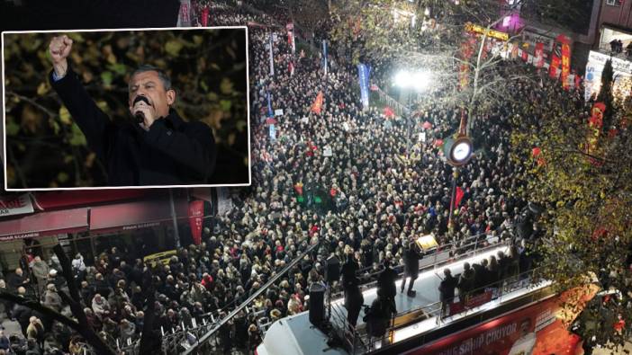 Özel, Kağıthane mitinginde konuştu: Canlı yayına ‘evet’ dediler; iddianame boş çıkınca ‘hayır’ dediler