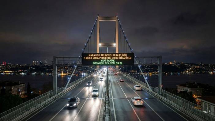 Yeni yılda köprü geçiş ücretlerine dev 'güncelleme'!