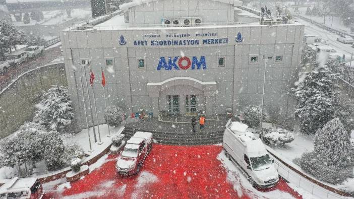 Valiliğin ardından bir uyarı da AKOM'dan: İstanbul'da kar yağışı etkisini artıracak