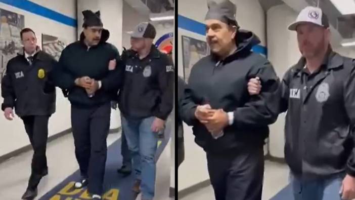 Maduro'nun New York'taki yeni görüntüsü ortaya çıktı: İyi geceler, mutlu yıllar