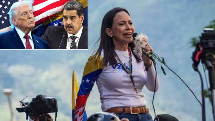 Venezuela muhalefet lideri Machado’dan dikkat çeken çıkış: Maduro'yu görevden aldığı için Nobel'i Trump'la paylaşırım