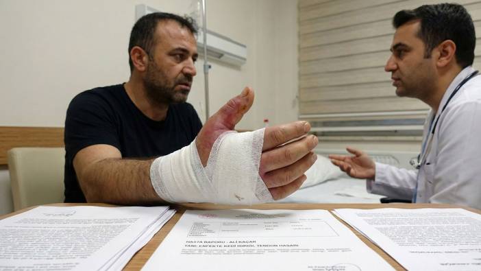 Kedinin ısırdığı parmak, 13 gün sonra düştü!