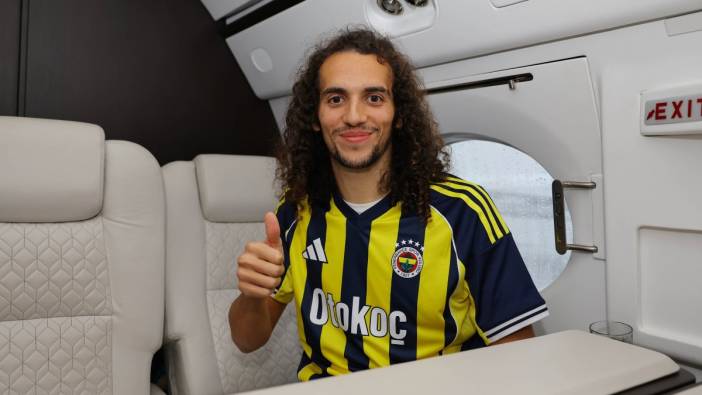 Fenerbahçe'nin yeni transferi Matteo Guendouzi İstanbul'a geldi
