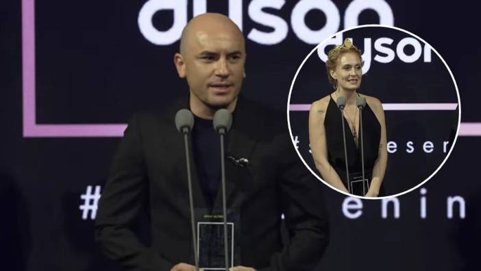 Ceyda Düvenci’nin konuşmasına Giray Altınok’un tepkisi gündem oldu! "Ceyda Düvenci yüzünden tanımadığım biri eşimin elini tuttu"