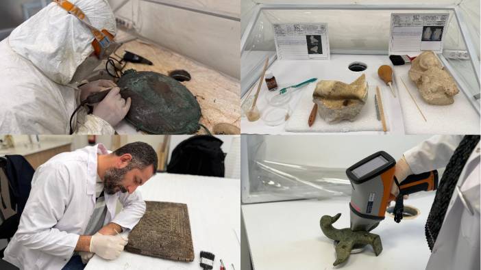 Tarihe hayat veren dokunuş! Türkiye’nin laboratuvarlarında 251 bin eser yeniden doğdu