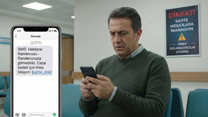 'Doktor randevusuna gitmediniz' diye gelen mesaja inanmayın! Siber dolandırıcıların yeni yöntemi