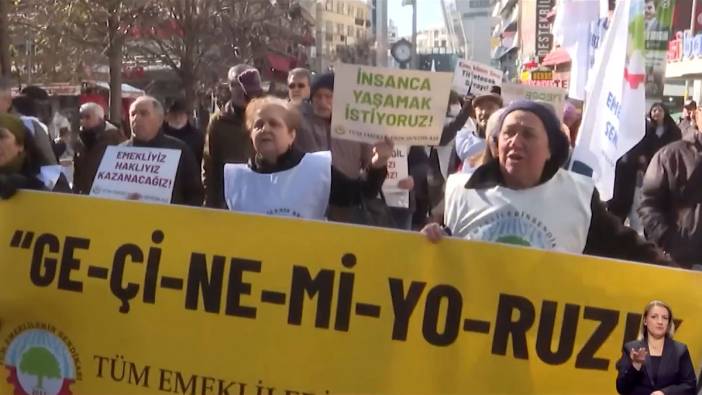 Emekliye insanca yaşam dediler, sefaleti reva gördüler!