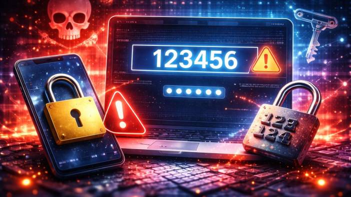 Dijital güvenlikte değişmeyen tehlike: "123456" parolası hala birinci sırada!