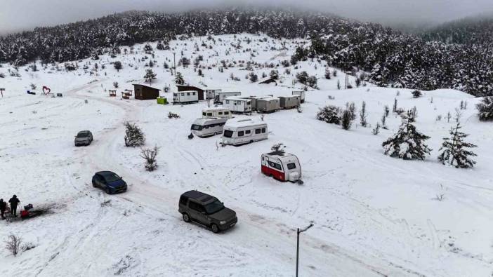 Ankara’da kışın yeni gözdesi Işık Dağı: Uludağ yerine burayı tercih ediyorlar