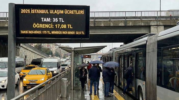 İstanbul'da toplu taşıma kullanan herkesi ilgilendiriyor! İşte 2026 biniş tarifesi