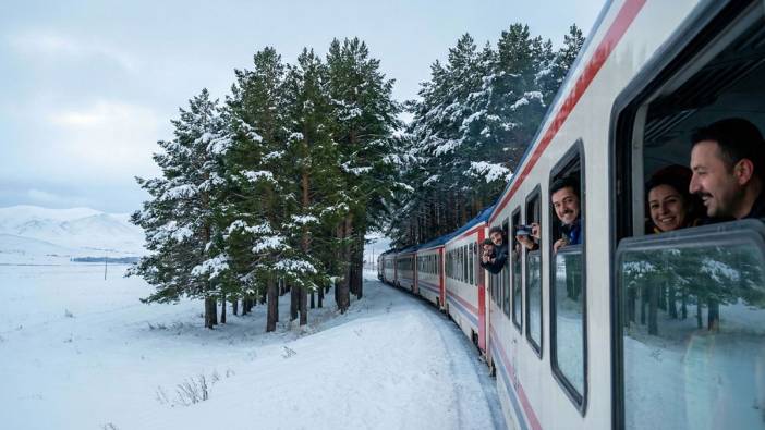 Karlar kraliçesinin saklı bahçesi gibi! Bozkırda yükselen yeşil cennet
