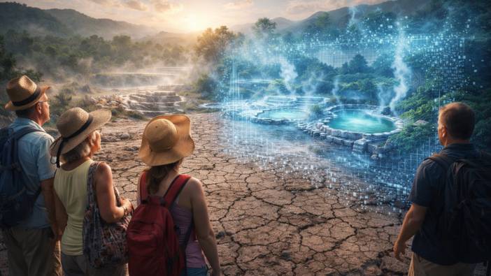 Yapay zeka mağduru turistler: Şifa aramaya gittikleri kaplıca yapay zeka görseli çıktı
