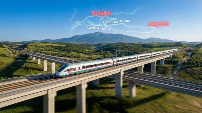 Yüksek hızlı tren konforu Bursa'ya geliyor!