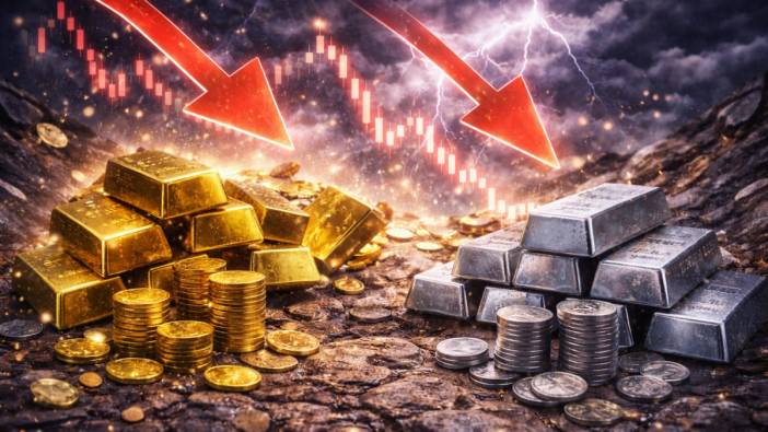 Piyasalarda "güvenli liman" sarsıntısı: Altın ve gümüş fiyatları sert düştü!