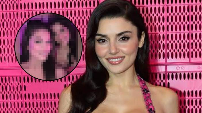 Hande Erçel'in resmen ikizi! Lansmanda Aybüke Çangal ile yan yana gelince sosyal medya çalkalandı