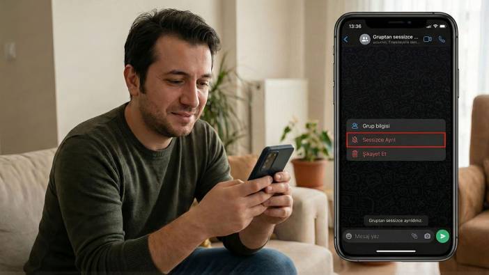 Whatsapp gruplarından çıkarken yaşanan stres tarih oluyor!