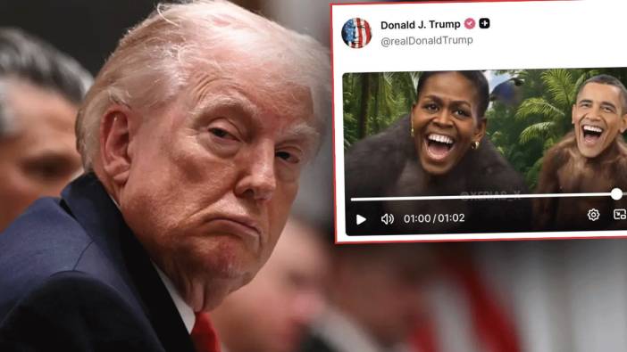 Trump’ın Obama ve ailesine yönelik ırkçı paylaşımı kaldırıldı