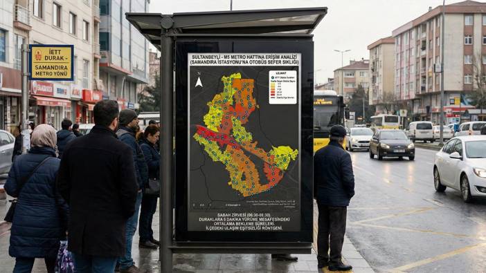 Sultanbeyli'de bu haritaya bakıp ev tutanlar trafiğe takılmıyor!