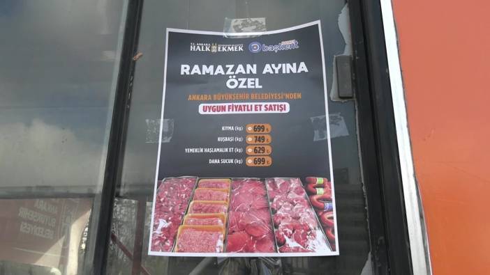 Ankaralılar ucuz et kuyruğunda: 'Emeklilerle uğraşmayı bırakıp memleketin sorunlarına baksınlar'