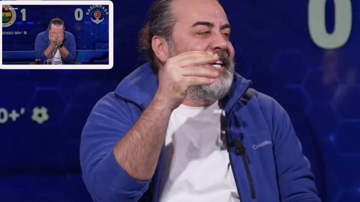 Canlı yayında tarihi yıkım! Fenerbahçe'nin maçı kazandığını sanan Emre Bol canlı yayında yıkıma uğradı