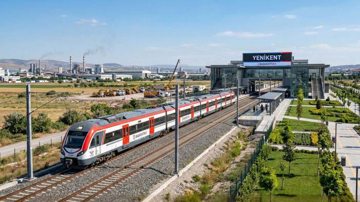 Başkentray'ın 16 kilometrelik Sincan-Akçaören uzatması için geri sayım