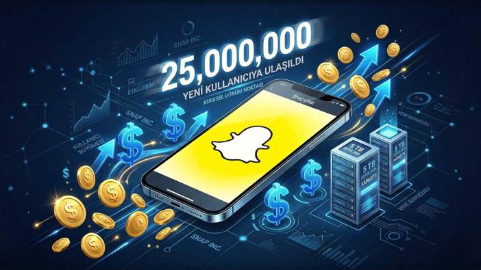Snapchat, 25 milyon ücretli abonesiyle yıllık 1 milyar dolar gelir rekoru kırdı