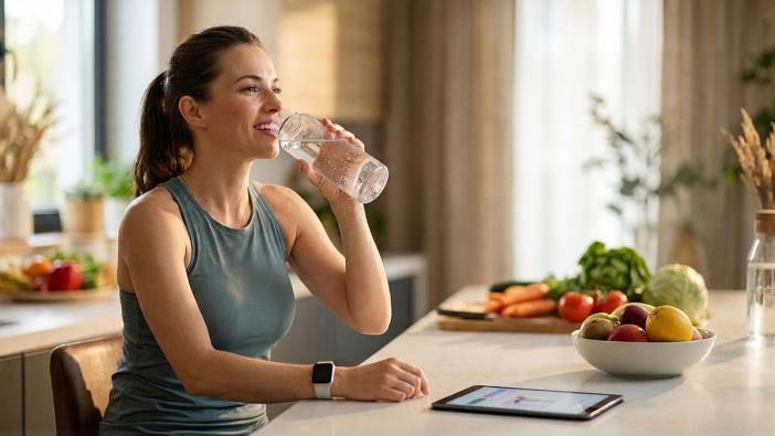 Su içme alışkanlığınızı değiştirerek oturduğunuz yerden kalori yakın