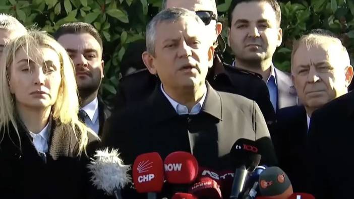 CHP lideri Özel’e soruşturma