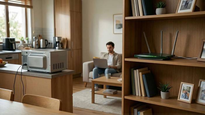 Mikrodalga fırın, kablosuz internet ağını felç ediyor