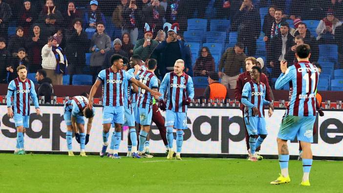 Trabzonspor’dan tarihe geçen galibiyet