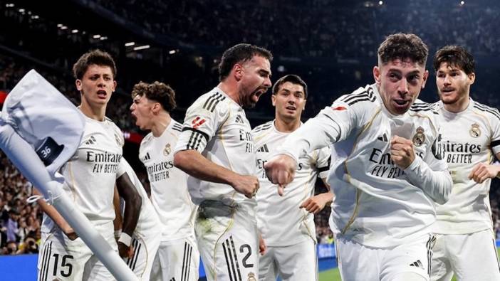 5 gollü derbide kazanan Real Madrid