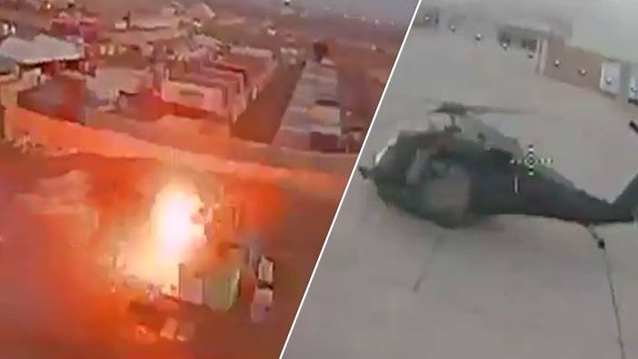ABD'yi Irak'ta kör eden saldırı kamerada: Black Hawk ve radar sistemi yok edildi