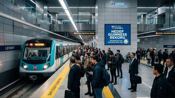 İstanbul için Guinness rekoru başvurusu yapıldı: Aynı anda 10 metro hattı inşaatı sürüyor