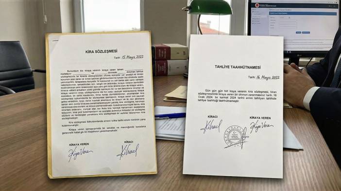 Kira sözleşmesinden 1 gün sonra imzalanan tahliye taahhütnamesi geçerli sayıldı