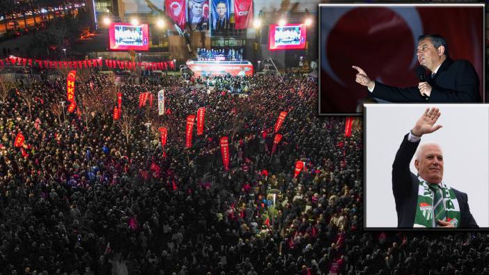 CHP'den Bursa mitingi: Mustafa Bozbey'in tek suçu şantajlara teslim olmamasıdır