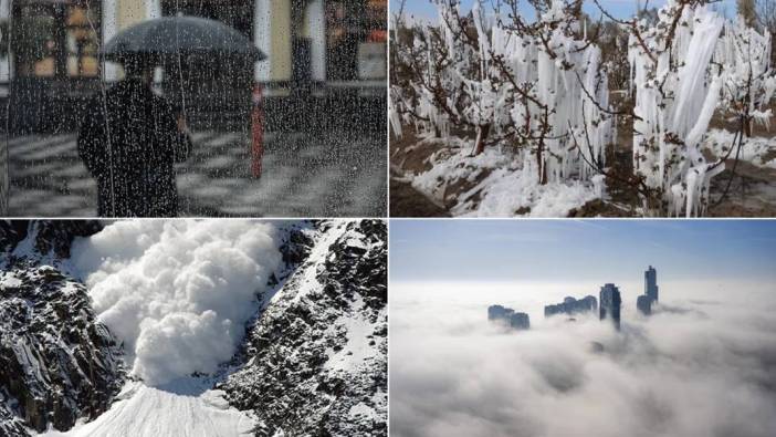 Meteoroloji’den 5 Nisan alarmı: Sağanak, kar ve çığ uyarısı bir arada