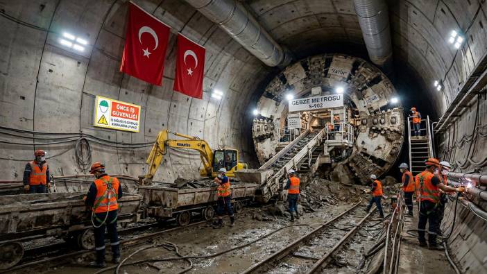 Kocaeli'nin ilk metro hattı için geri sayım: Gebze-Darıca arası 19 dakikaya düşecek
