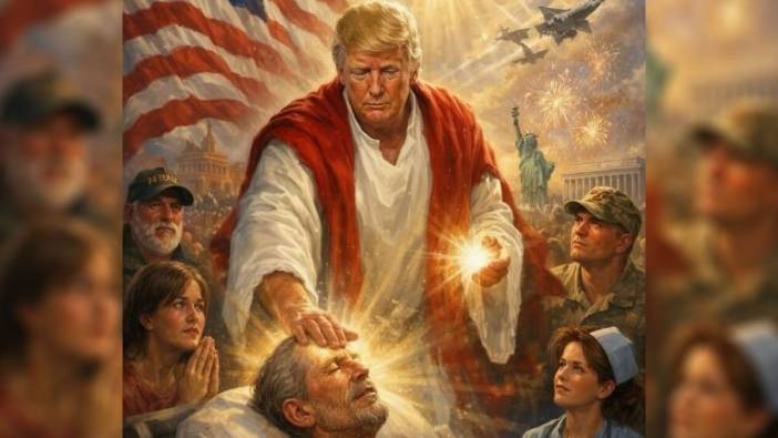 Trump'tan skandal paylaşım: Hristiyan dünyası ayağa kalktı