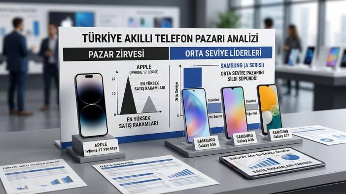 Samsung, orta seviye akıllı telefon pazarını sildi süpürdü