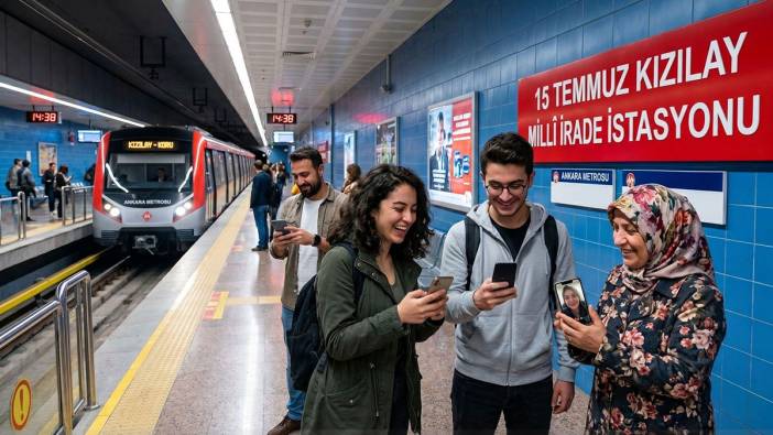 Kızılay istasyonunda kesintisiz internet dönemi