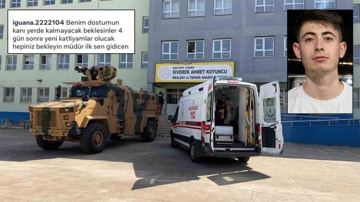 Lisede pompalı tüfekle dehşet saçan saldırgan saldırıyı duyurmuş: 'Yeni katliamlar olacak, müdür ilk sen gideceksin'