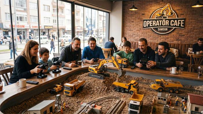 Kafenin ortasına inşaat sahası kurdular: Gençler değil yetişkinler sıraya girdi
