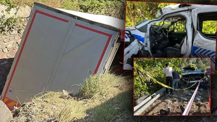 İzmir’de katliam gibi kaza: Biri polis 3 ölü, 4 yaralı