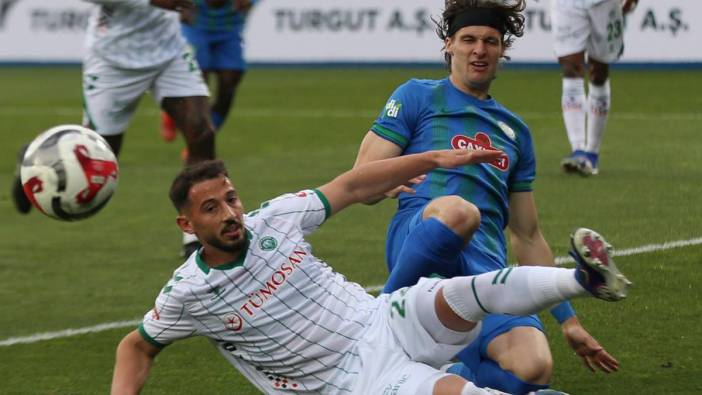 Konyaspor 7 maç sonra mağlubiyetle tanıştı