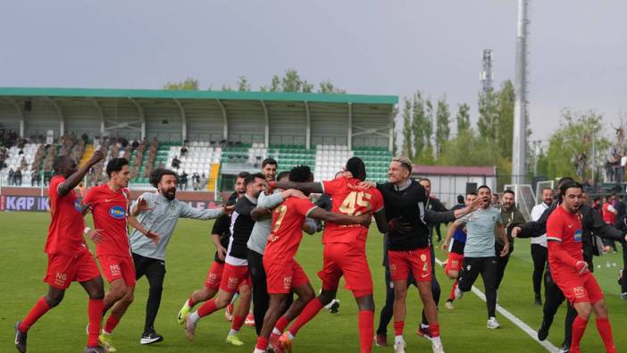 Amedspor'dan tarihi başarı: Tarihinde ilk kez Süper Lig'e çıktı