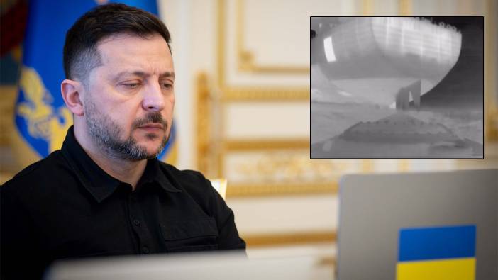Zelenskiy görüntüleri yayımladı: Ukrayna, Rusya’nın can damarını bu kez denizde vurdu
