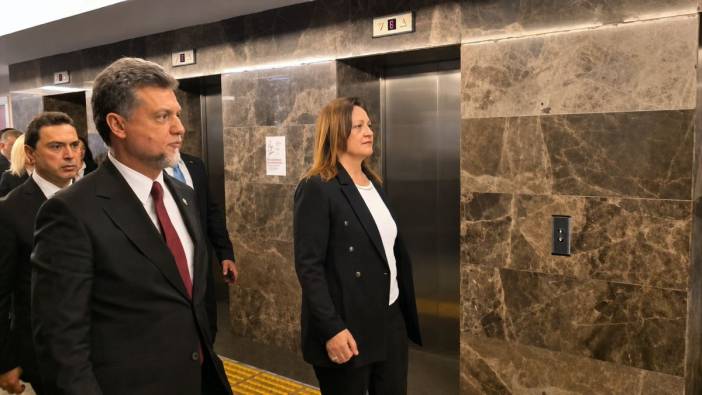 Burcu Köksal AK Parti Genel Merkezi'nde: İşte ilk görüntüler
